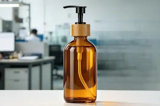 Amber Glass Dispenser Bottles for Travel Essentials: Stylish and Refillable Solutions